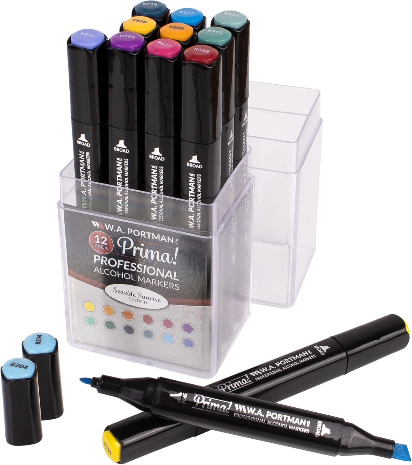 W.A. Portman Alcohol Marker Set 12pc - Gallery 13