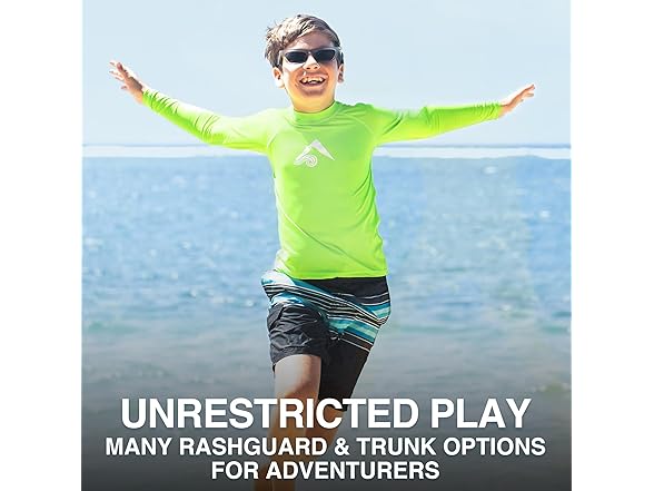 Kanu Surf Boys Platinum Long-Sleeve Rashguard