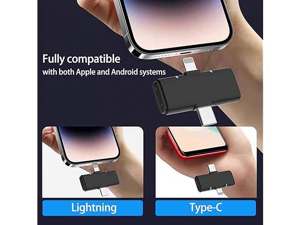 Wireless Mini Lavalier Lapel Microphone