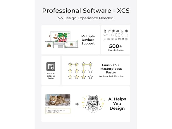 xTool RP1030630 P2S 55W CO2 Laser Cutter Grey - Gallery 9