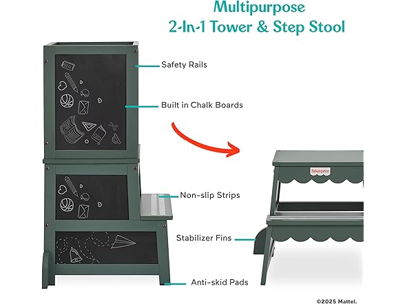 Fisher-Price Wonderstep Step Stool