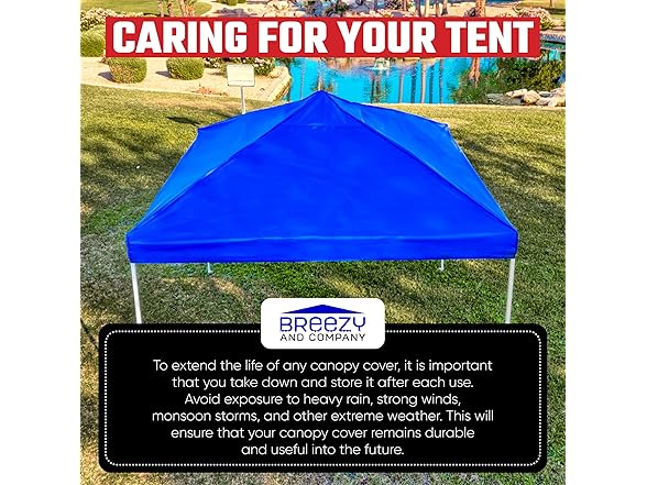 UV Protected Pop Up Canopy Replacement