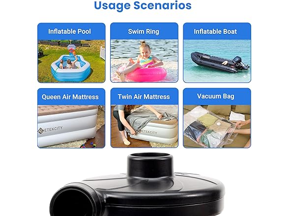 Etekcity Electric Air Pump for Inflatables