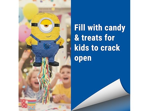 Fun Express Despicable Me Minion Pull-String Piñata