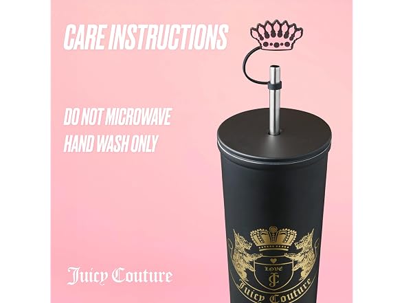 Juicy Couture 6-Piece Tumbler Gift Set