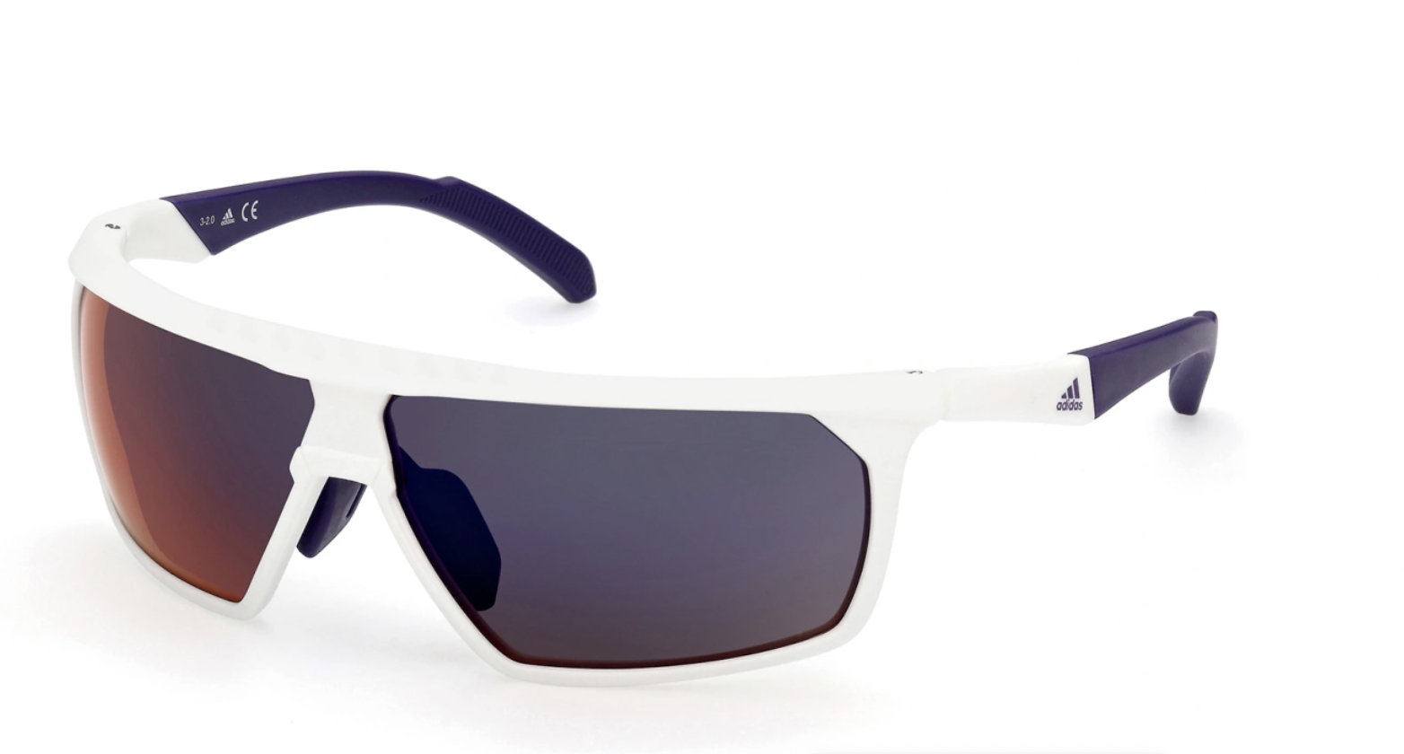 Adidas Unisex SP003021Z Sunglasses White - Gallery 2