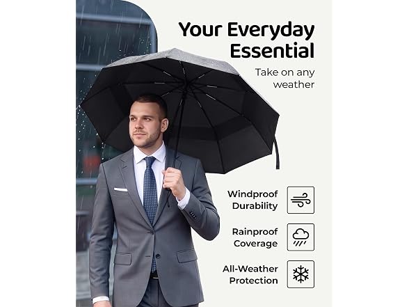 Repel Windproof Travel Umbrella