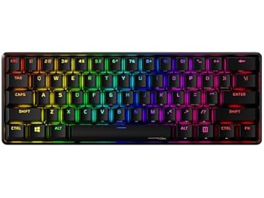 $34.99, Was $69.99, 50% Off! HyperX Alloy Origins 60 - Mechanical Gaming Keyboard dealfomo