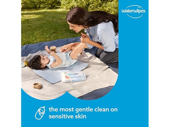 WaterWipes Newborn Baby Wipes 720 Count 12 Packs