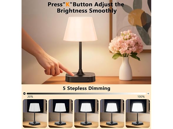 Vutirp Table Lamp, Black