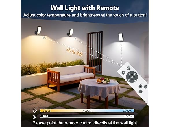HANDSONIC W2213 Motion Sensor Outdoor Lights