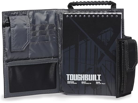 ToughBuilt TB-56-L-C Organizer + Large Grid Noteboo