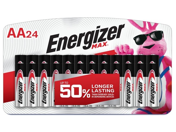 (24 PACK) Energizer MAX AA Alkaline Batteries