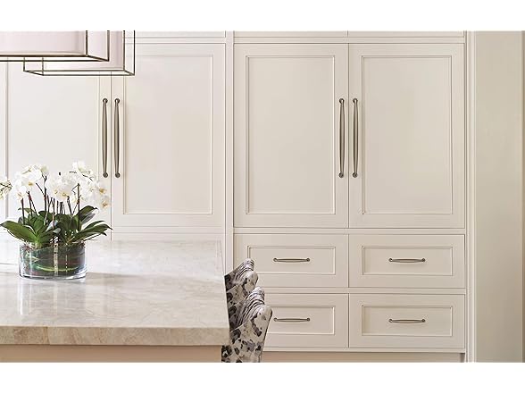 Amerock Kane Pull, 18", Nickel