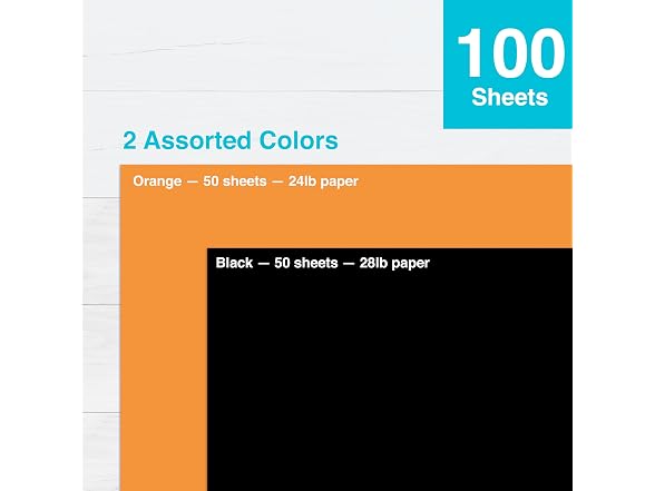 Crafted by PrintWorks Halloween Paper 8.5" x 11" - 100 Sheets