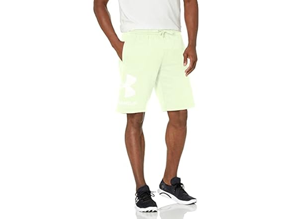 Under Armour Mens Rival Shorts Green (XS)