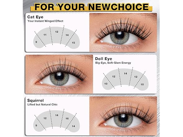 CharmO'clock NS4210028 lash clusters kit