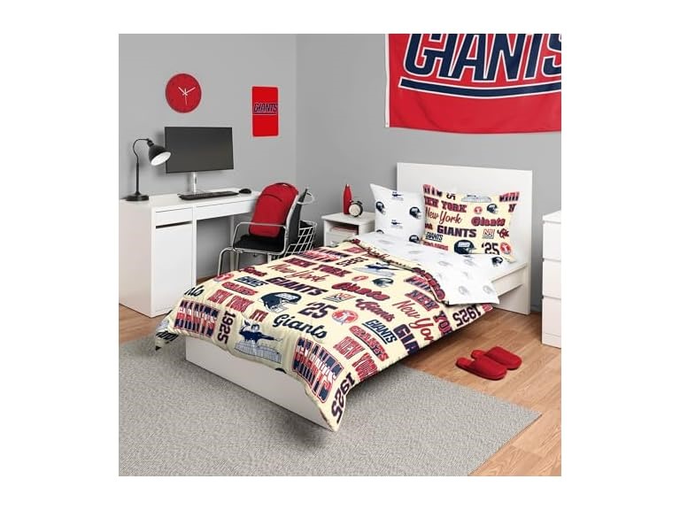 GIANTS Retro Full Bed Set