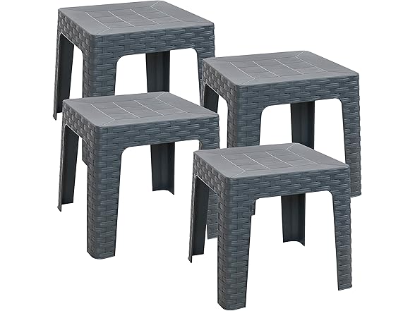 Sunnydaze Adirondack Small Outdoor Side Table