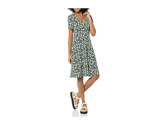 Dark Green Floral