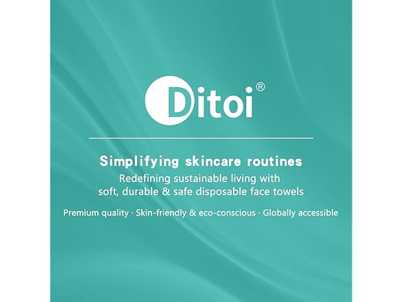 Ditoi disposable face towel 50 count