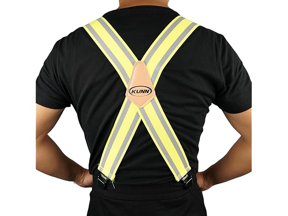 KUNN Safety Reflective Safety Suspender