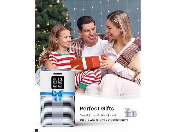 VEWIOR H13 HEPA Air Purifier 1200 sq.ft