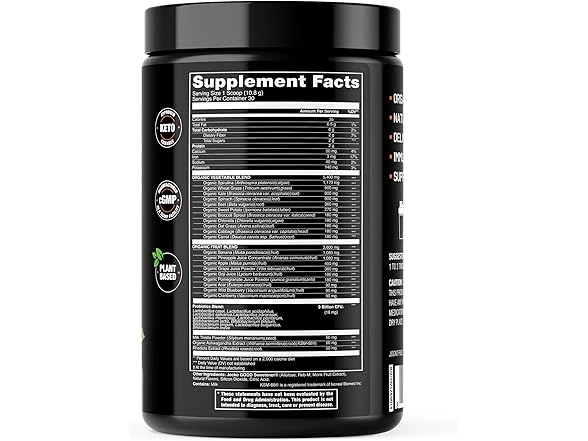 Jocko Fuel Daily Greens Powder, 30 Servings