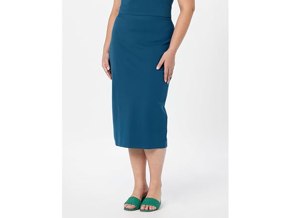 The Drop Esmeralda Midi Skirt, Legion