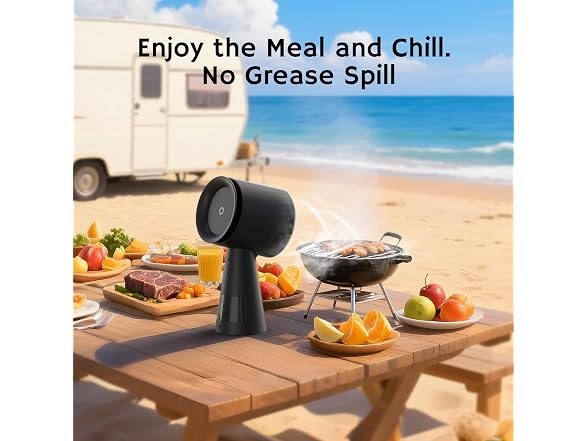 Airthereal RH180B Portable Range Hood, Black