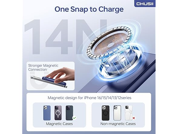 CHUSII Wireless Power Bank