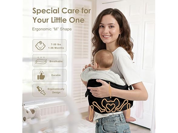 Holaraon Baby Sling Carrier for Toddler