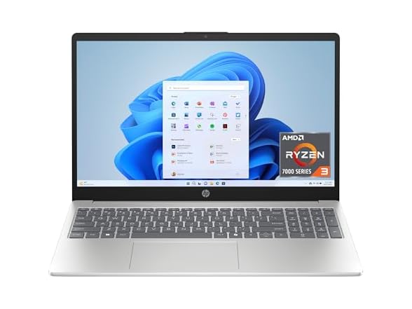 HP 15.6" FHD AMD Ryzen 3 7320U Laptop