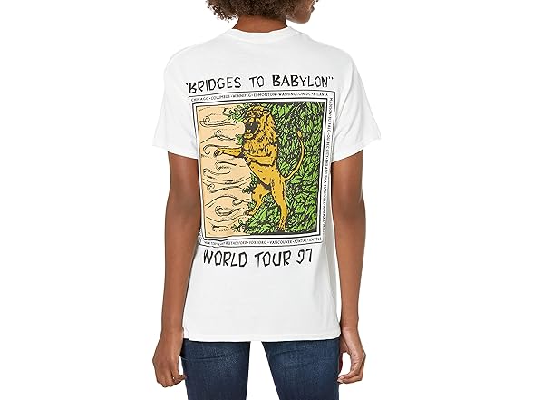 The Rolling Stones Women's Bridges to Babylon Lion Tee