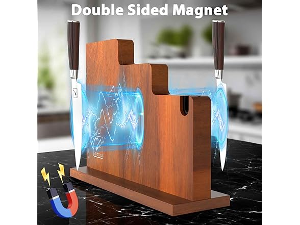 imarku Magnetic Knife Block 13" x 10"