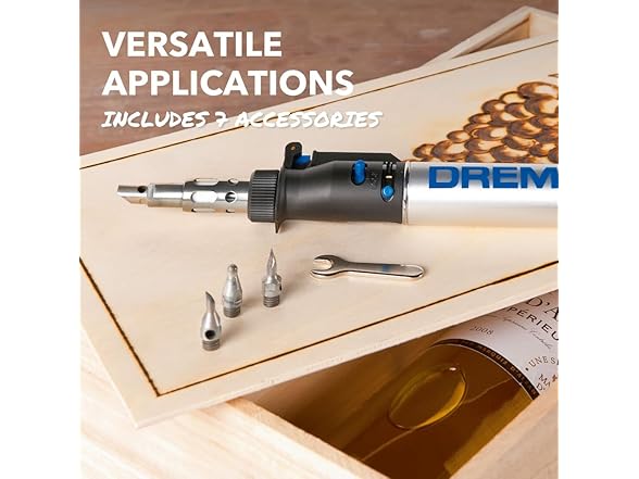 Dremel 2000-7 VersaTip Gas Torch Black/Silver