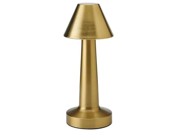 Elements Rechargeable LED Table Lamp Nine Inch