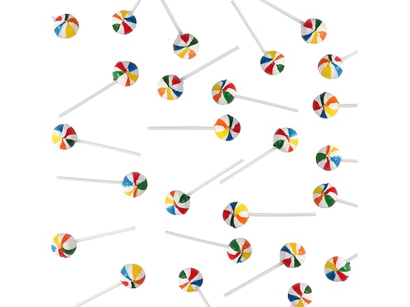 Swirleey Rainbow Lollipops - 5 Pounds