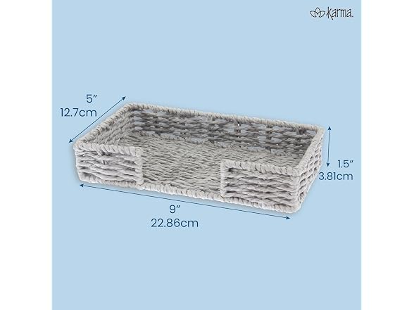 Woven Napkin Holder with Paper Napkin Set, Leopard