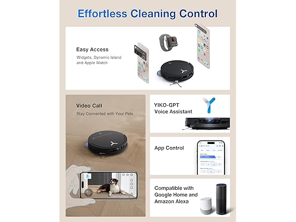 ECOVACS DEEBOT T50 Omni Robot Combo VacMop