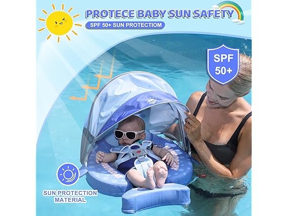 28°C BC1757225070002 Mambobaby Float With Canopy &