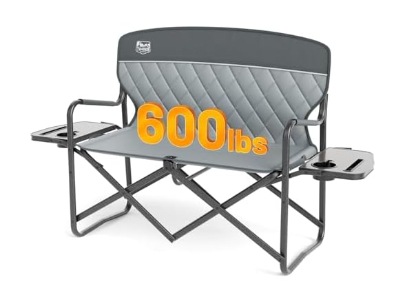 TIMBER RIDGE Grey Camping Loveseat
