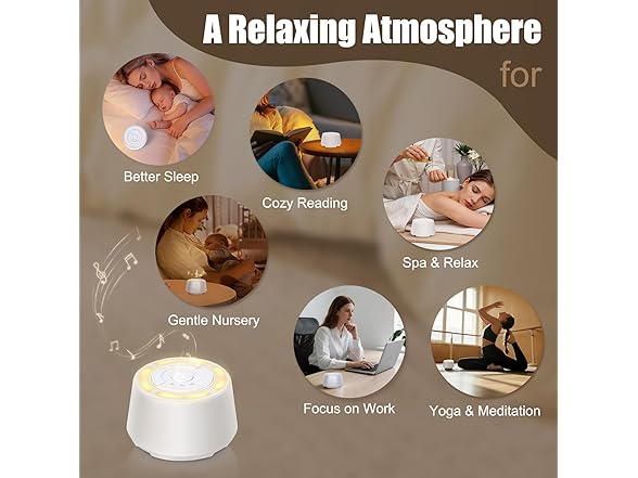 UKLIFE White Noise Sound Machine
