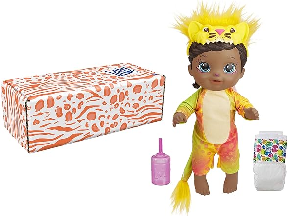 Baby Alive Rainbow Wildcats Doll, Lion