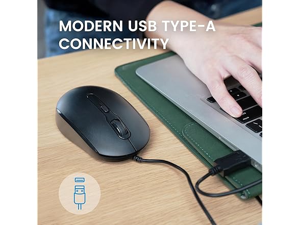 Perixx Wired USB Optical Mouse