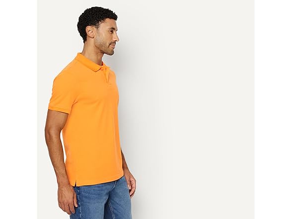 Amazon Essentials Men SS Cotton Pique Polo