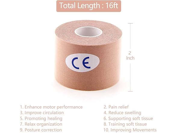AUPCON Kinesiology Elastic Tape