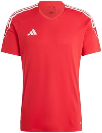 adidas mens Tiro 23 Jersey Shirt, Team Power Red/White, X-Small US
