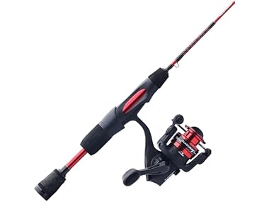 $34.99, Was $79.95, 56% Off! Ugly Stik 28" Carbon Ice Spinning Rod and Reel Combo dealfomo