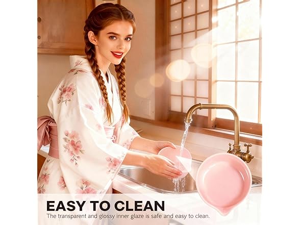 Pink Traditional Matcha Whisk Set